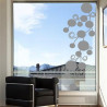 Stickers vitre, branche ronde