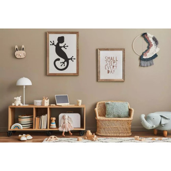 Autocollant mural gecko