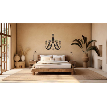 Sticker mural decoration lustre vintage