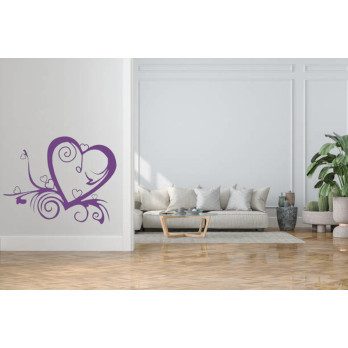 Sticker mural mural Love