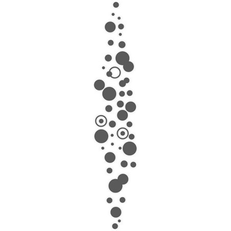 Autocollant stickers, les ronds