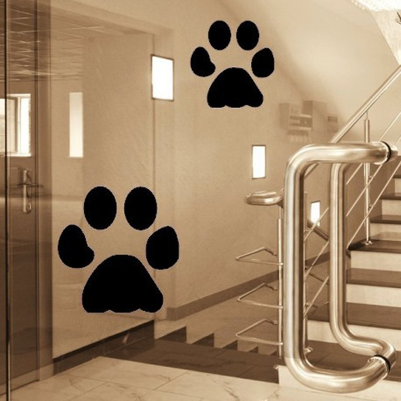 Signalisation autocollante, trace-lot de 4