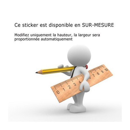 Autocollant vitre, les roses